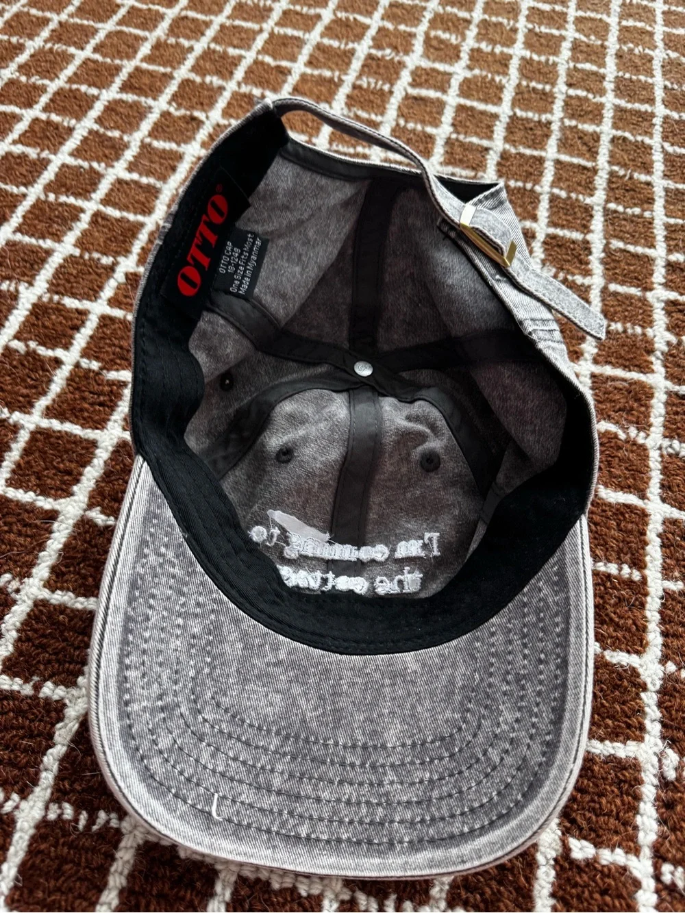 Heated Rivalry I’m Coming to the Cottage Dad Hat Gray NWOT